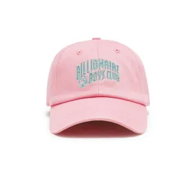 Arch Logo Curved Visor Cap (Pink)