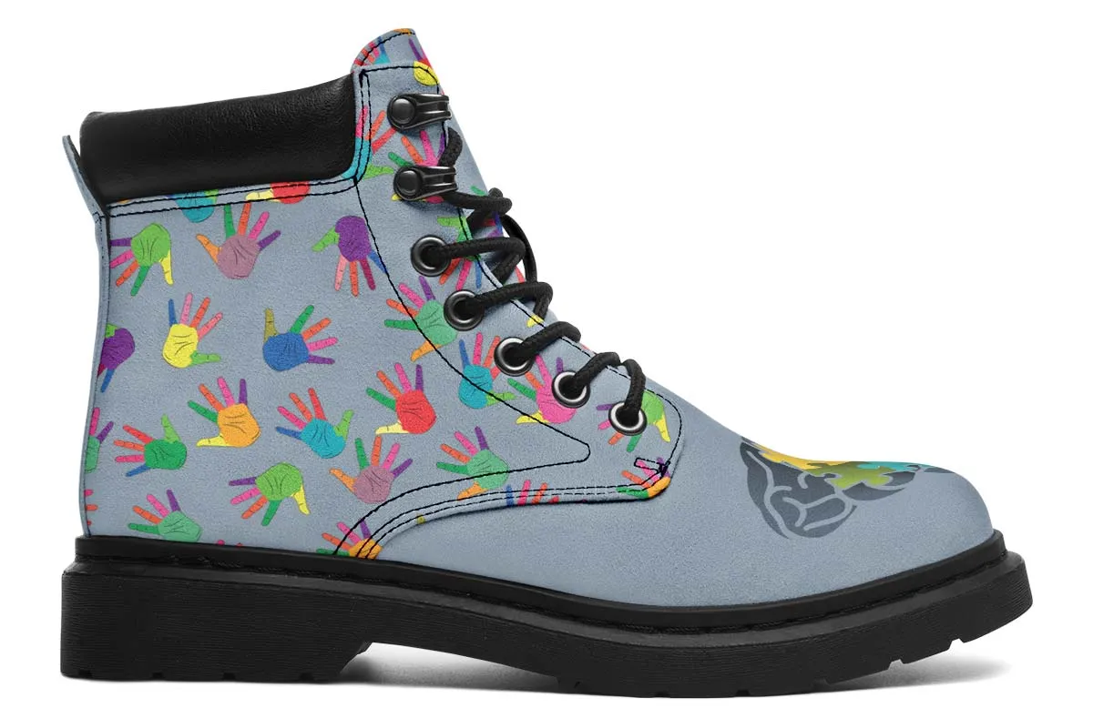 Autism Knowledge Classic Vibe Boots