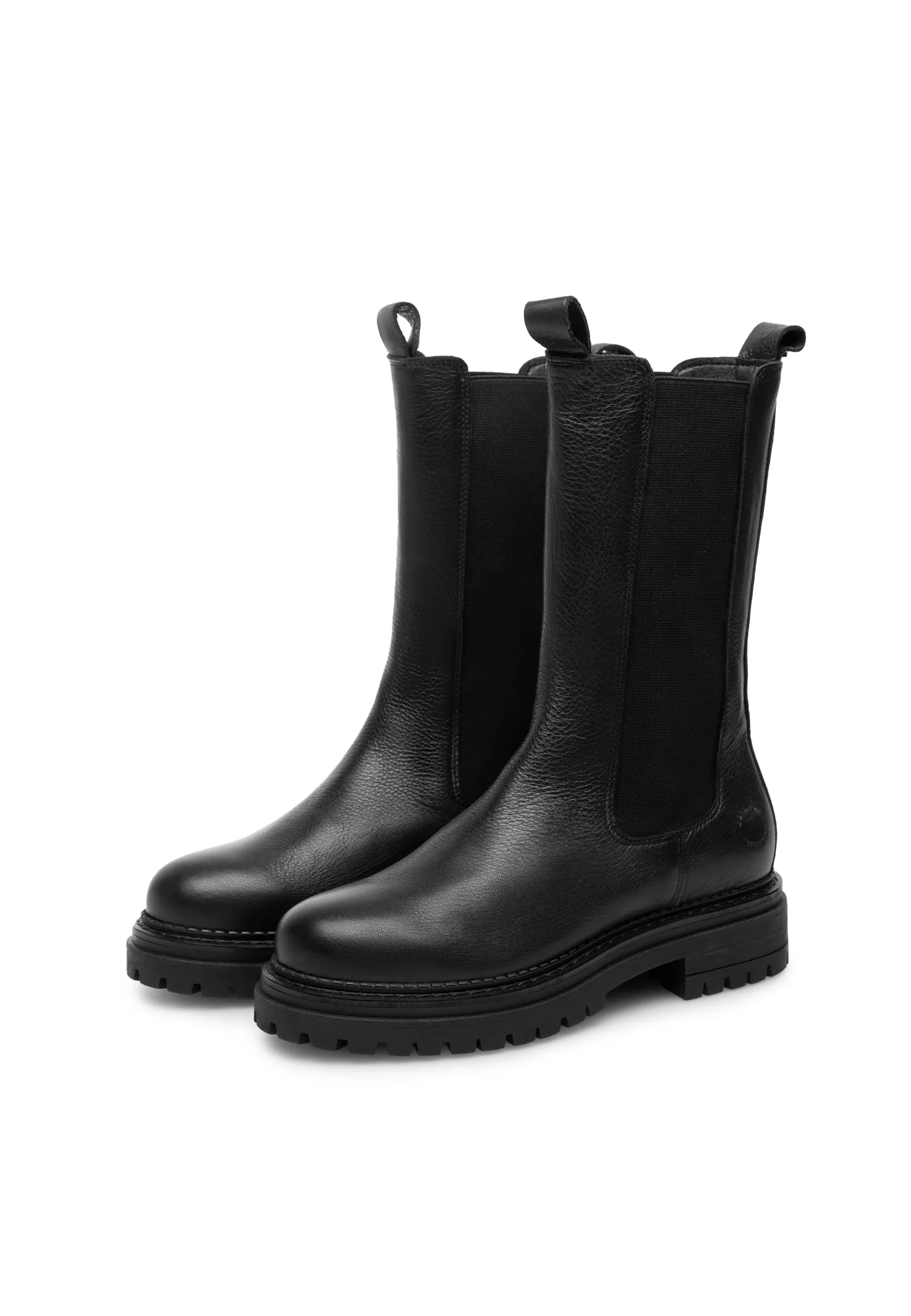 Cashannah Black High Chelsea Boot