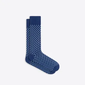 Chalk Stripe Mid-Calf Socks