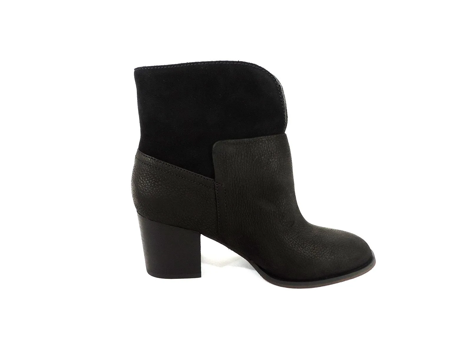 NINE WEST : Dale Nubuck Boot - BK/BK