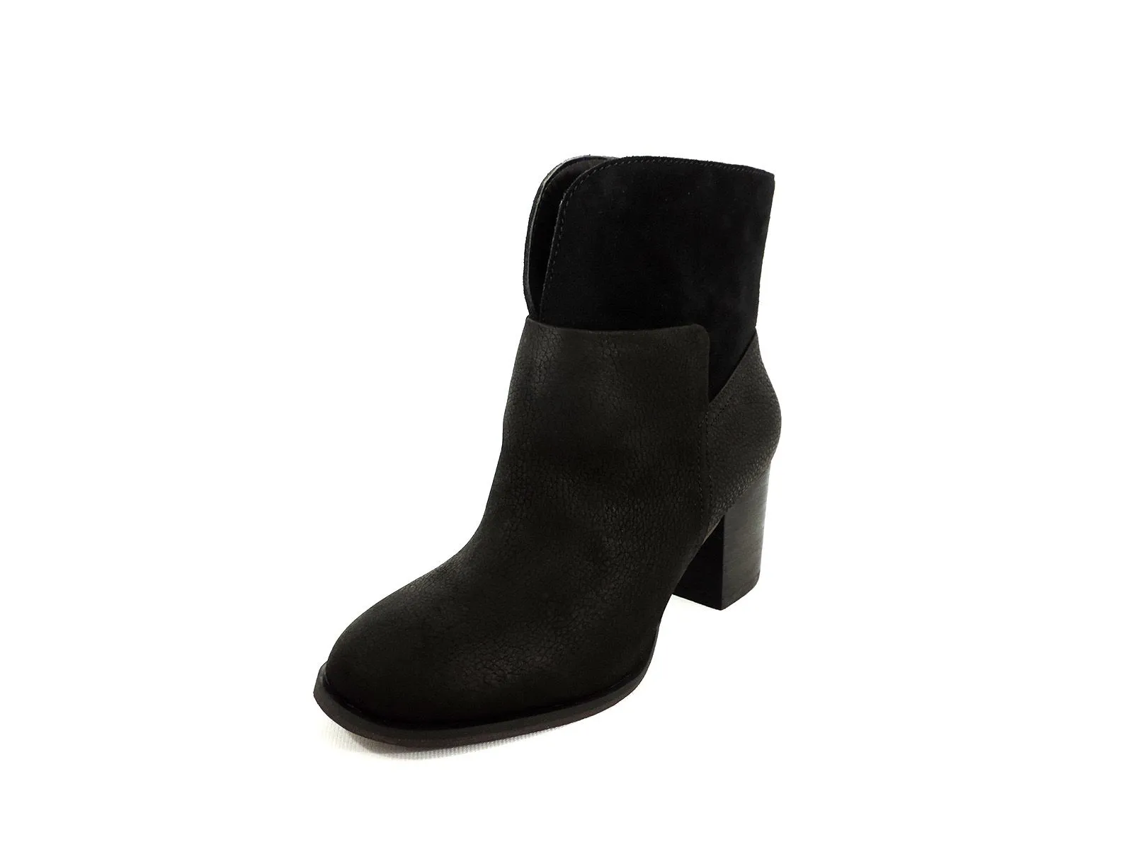 NINE WEST : Dale Nubuck Boot - BK/BK