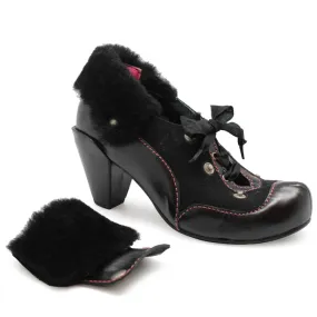 Souffle - Black sheepskin- LAST PAIRS 35 & 36